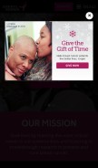 How komen.org looks like on a mobile device such as an iPhone.