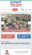 How konutprojeleri.com looks like on a mobile device such as an iPhone.