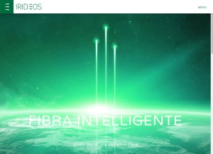 How kpnqwest.it looks like on a tablet such as an iPad.