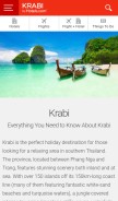 How krabi-hotels.com looks like on a mobile device such as an iPhone.