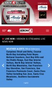 How kron4.com looks like on a mobile device such as an iPhone.