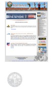 How kshsaa.org looks like on a mobile device such as an iPhone.