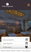 How ksiezowka.pl looks like on a mobile device such as an iPhone.