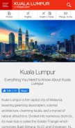 How kuala-lumpur.ws looks like on a mobile device such as an iPhone.