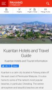 How kuantan-hotels.com looks like on a mobile device such as an iPhone.