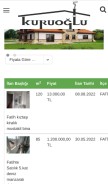 How kuruoglugayrimenkul.com looks like on a mobile device such as an iPhone.