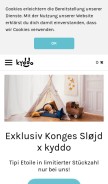 How kyddo.shop looks like on a mobile device such as an iPhone.