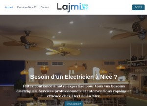 How lajmielec.com looks like on a tablet such as an iPad.
