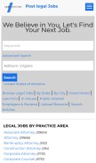 How lawcrossing.com looks like on a mobile device such as an iPhone.