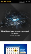 How ldplayer.net looks like on a mobile device such as an iPhone.