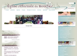 How lebouclier.fr looks like on a tablet such as an iPad.