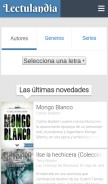 How lectulandia.co looks like on a mobile device such as an iPhone.