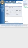 How legaldirectories.com looks like on a mobile device such as an iPhone.