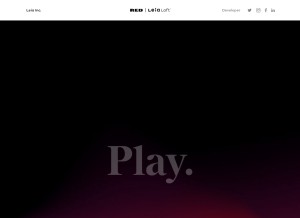 How leialoft.com looks like on a tablet such as an iPad.