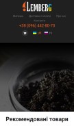 How lemberg-ikra.com.ua looks like on a mobile device such as an iPhone.