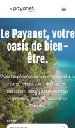How lepayanet.fr looks like on a mobile device such as an iPhone.
