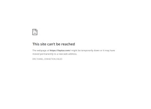 How lepiza.com looks like on a tablet such as an iPad.