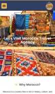 How letsvisitmorocco.com looks like on a mobile device such as an iPhone.