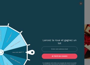 How lexpertgourmand.com looks like on a tablet such as an iPad.