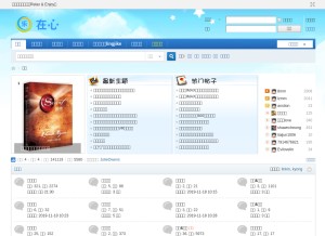 How lezaixin.com looks like on a tablet such as an iPad.