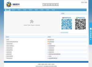 How lhcpsoft.com looks like on a tablet such as an iPad.