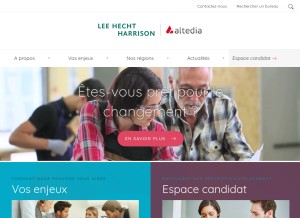 How lhh.com looks like on a tablet such as an iPad.