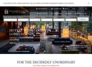 How lhw.com looks like on a tablet such as an iPad.