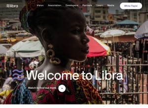 How libra.org looks like on a tablet such as an iPad.