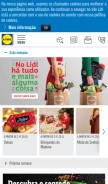 How lidl.pt looks like on a mobile device such as an iPhone.