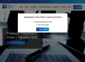 How lifeinsurancebazaar.com looks like on a tablet such as an iPad.