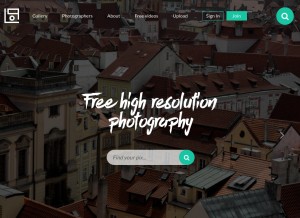 How lifeofpix.com looks like on a tablet such as an iPad.