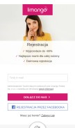 How limango.pl looks like on a mobile device such as an iPhone.