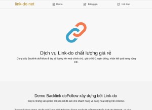 How link-do.net looks like on a tablet such as an iPad.