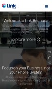How link.bm looks like on a mobile device such as an iPhone.