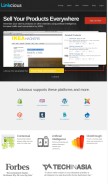 How linkcious.com looks like on a mobile device such as an iPhone.
