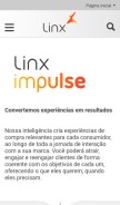 How linximpulse.com looks like on a mobile device such as an iPhone.