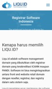 How liqu.id looks like on a mobile device such as an iPhone.