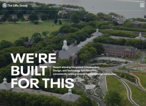 How liro.com looks like on a tablet such as an iPad.