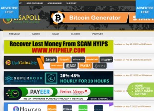 How lisapoll.com looks like on a tablet such as an iPad.