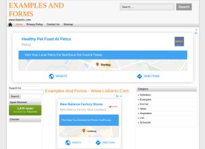 How lisbonlx.com looks like on a tablet such as an iPad.