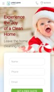 How livecleantoday.com looks like on a mobile device such as an iPhone.