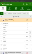 How livesport.cz looks like on a mobile device such as an iPhone.