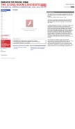 How livingroomcandidate.org looks like on a mobile device such as an iPhone.
