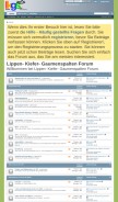 How lkgs.net looks like on a mobile device such as an iPhone.