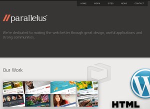 How llel.us looks like on a tablet such as an iPad.