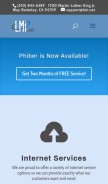 How lmi.net looks like on a mobile device such as an iPhone.