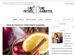 How lmld.org looks like on a tablet such as an iPad.