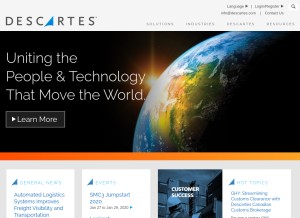 How lnos.com looks like on a tablet such as an iPad.