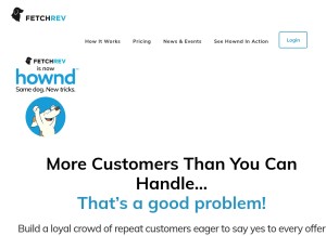 How locbox.com looks like on a tablet such as an iPad.
