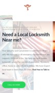 How locksmith.world looks like on a mobile device such as an iPhone.